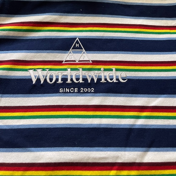 Huf Worldwide t-shirt. Size Medium - Picture 2 of 3
